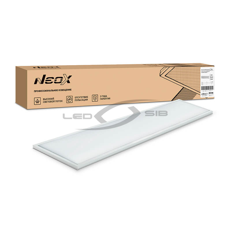 Панель сд ДВО-01 3665-ПРИЗМА 36W 230V  1195x180 NEOX