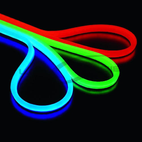 Неон (Led Neon Flex) LS SMD 5050/72 LED (RGB) 7W/M 14х26 220V кратность резки 100см. в катушке 50 м.