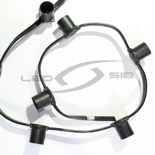 Белт-лайт LS гибкий проводящий шлейф двухжильный Е27 220V шаг 25 см (катушка 100 метров) IP 65