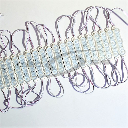 светодиодный модуль ls vivo "луч" с линзой smd 2835/3led 76*16*11 мм max 1,5w180 lm ip68 (пр. 6,5см) Светодиодный модуль  VIVO "ЛУЧ" с линзой SMD 2835/3LED 80*16*10 мм 1,5W 180 Lm IP68 170°(Провод 15см)