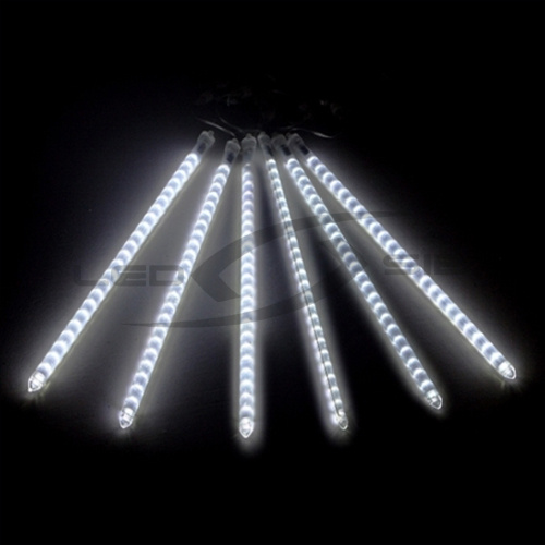 Сосульки LED LS, 220V/30см, SMD 3528 (спайка 10 шт) драйвер в комплекте.провод PVC