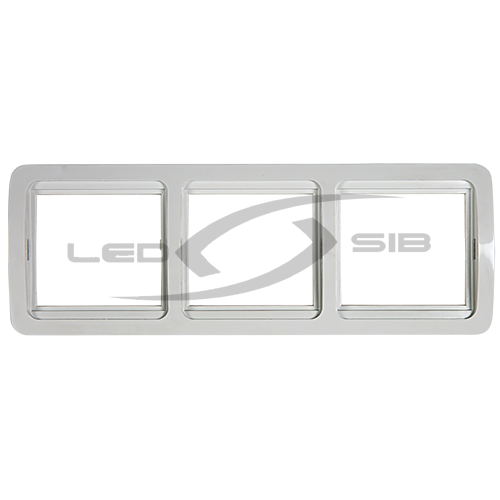 Рамка 3ая CLASSICO белая 2303Н