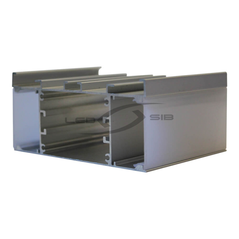 Встраиваемый алюминиевый профиль (с экраном) LS-GH-H090 , 3000х90х42 мм     