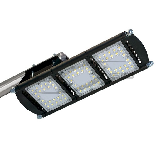 Консольный уличный сд светильник ДКУ 29-80 CARBON 76Вт 387мм