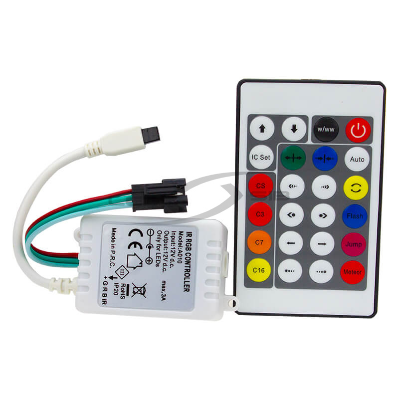 RGB-контроллер LS управление модулей, ленты с IC чипом WS2811, 2801 DC12V  