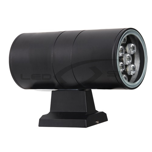 Архитектурный светильник LS односторонний 9W 85-285V 900Lm IP65 (черный корпус) D110*L200mm