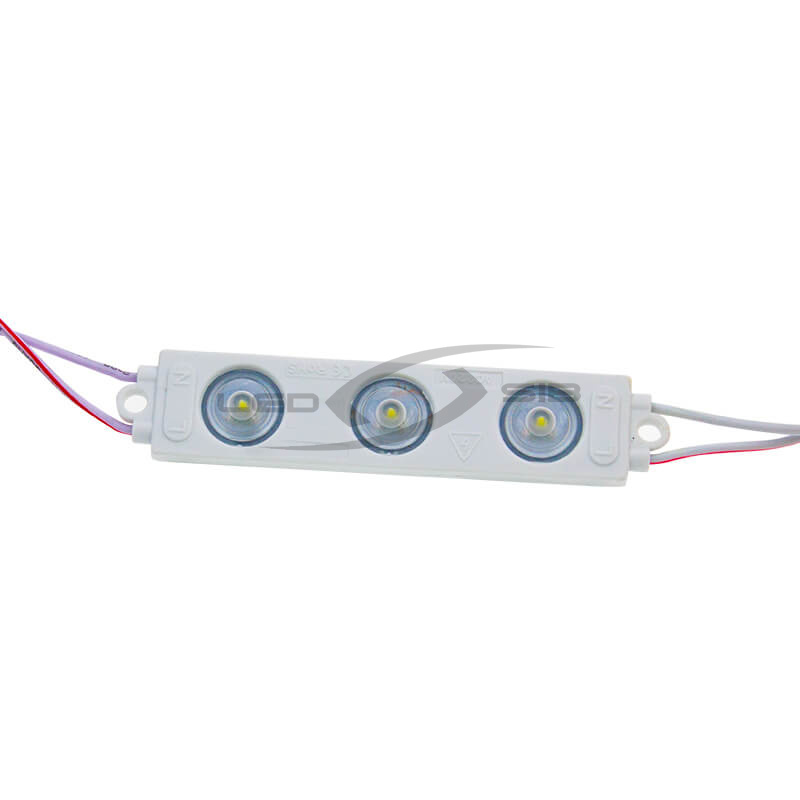 LED модуль LS с линзой PREMIUM 220V SMD2835/3LED 98х20х8 max 1.8W, 200 Lm IP65 165° по 10шт