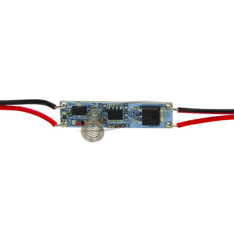 Сенсорный выключатель LS в профиль высотой 6 мм. 12V 36W /24V 72W ширина печатной платы: 10 мм. IP20