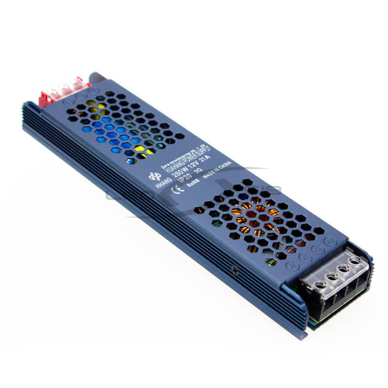 Блок питания LS серии SLIM 250W 12V 21A IP20 (Металлический корпус) 200*49*23мм 2Y (без вентилятора)