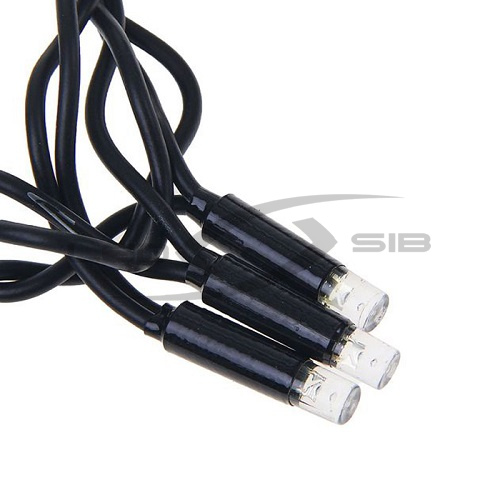 бахрома ls 3х0.4 с/д 10w 176 led, провод черный, ip 54 Бахрома LS 3х0.4 с/д 10W 176 led, провод черный, IP 54