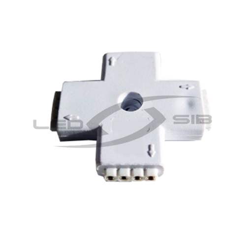 Коннектор Х - образный LS для СД ленты SMD 5050 4PIN